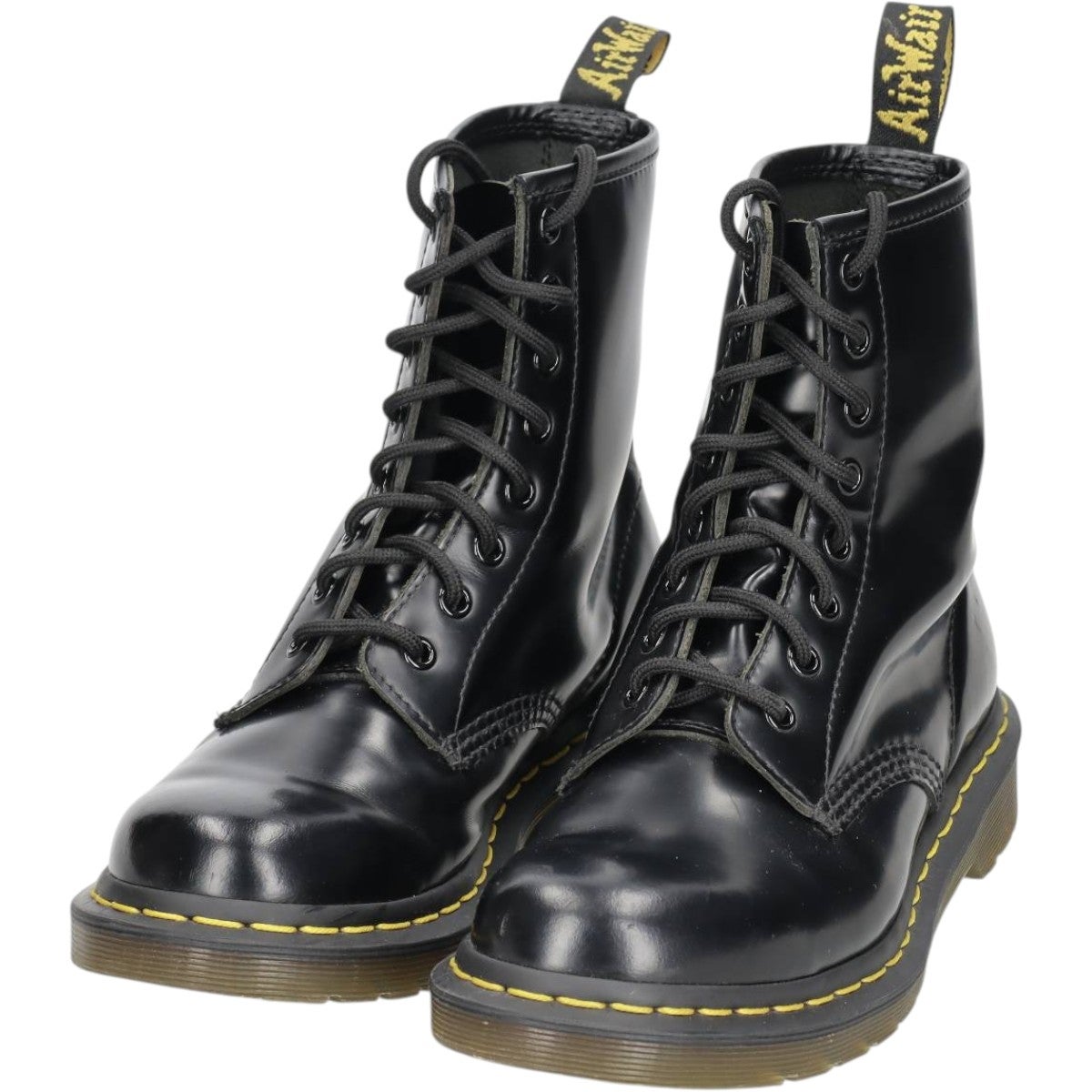 古着 ドクターマーチン Dr.Martens 花柄 8ホールブーツ 6 レディース