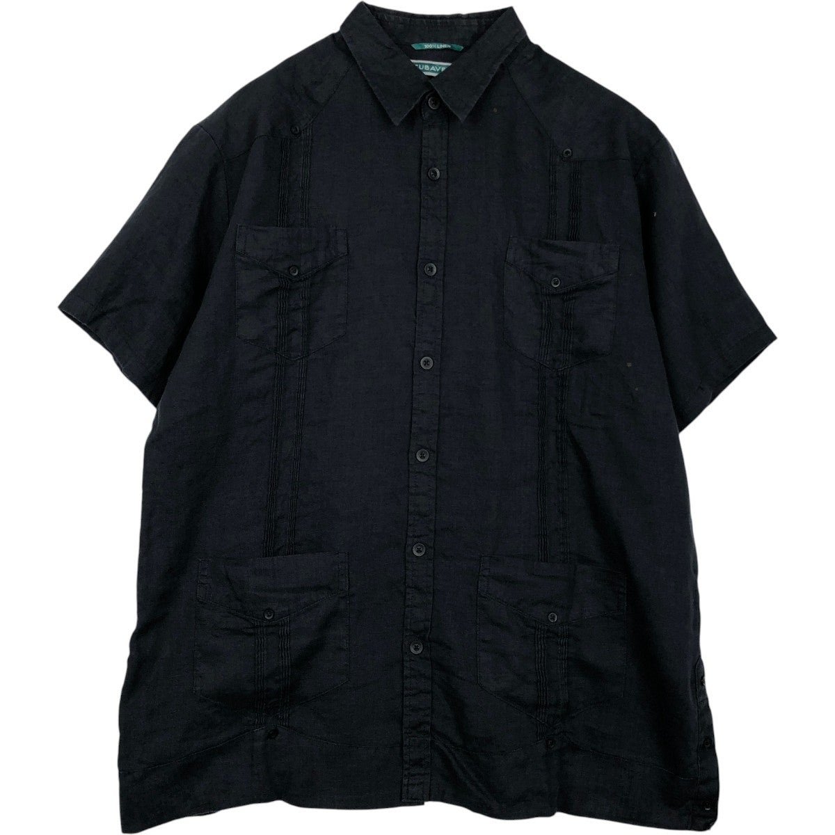古着 MOJITO 半袖 メキシカンシャツ キューバシャツ ボックスシャツ