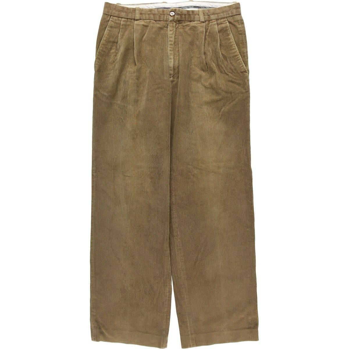 古着 SAVILE ROW ツータック コーデュロイパンツ メンズw34相当