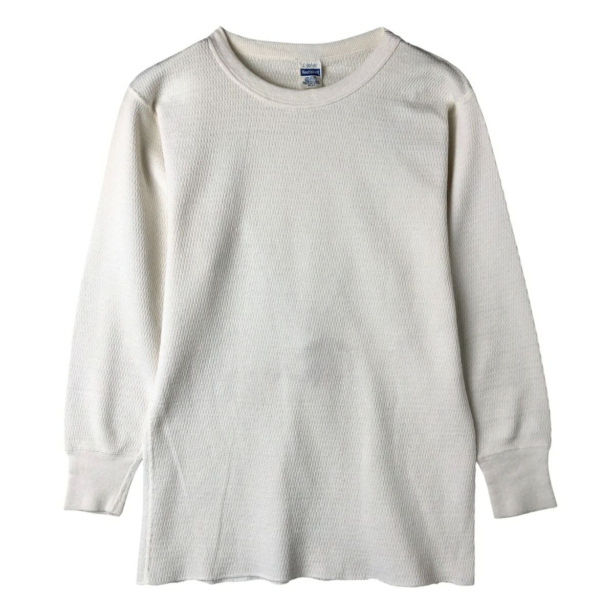 古着 70～80年代 Healthknit サーマルロンT ハニカム USA製 メンズL