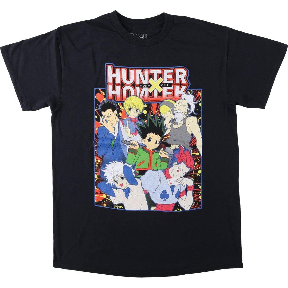 古着 HUNTER HUNTER ハンターハンター アニメ キャラクタープリントT