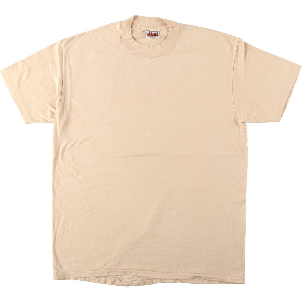 古着 80年代 ヘインズ Hanes BEEFY-T オレンジタグ 無地Tシャツ USA製