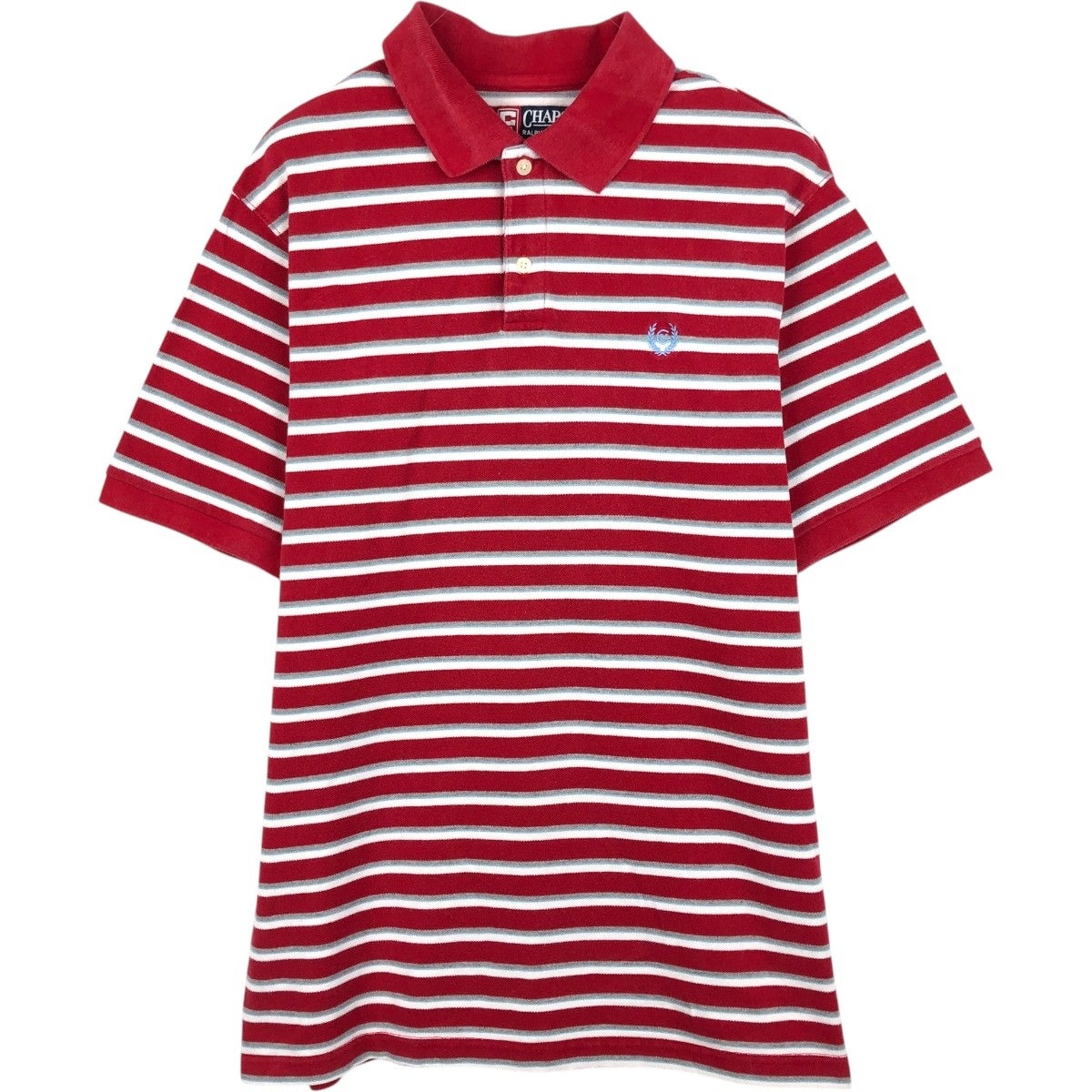 古着 ラルフローレン Ralph Lauren CHAPS チャップス マルチストライプ