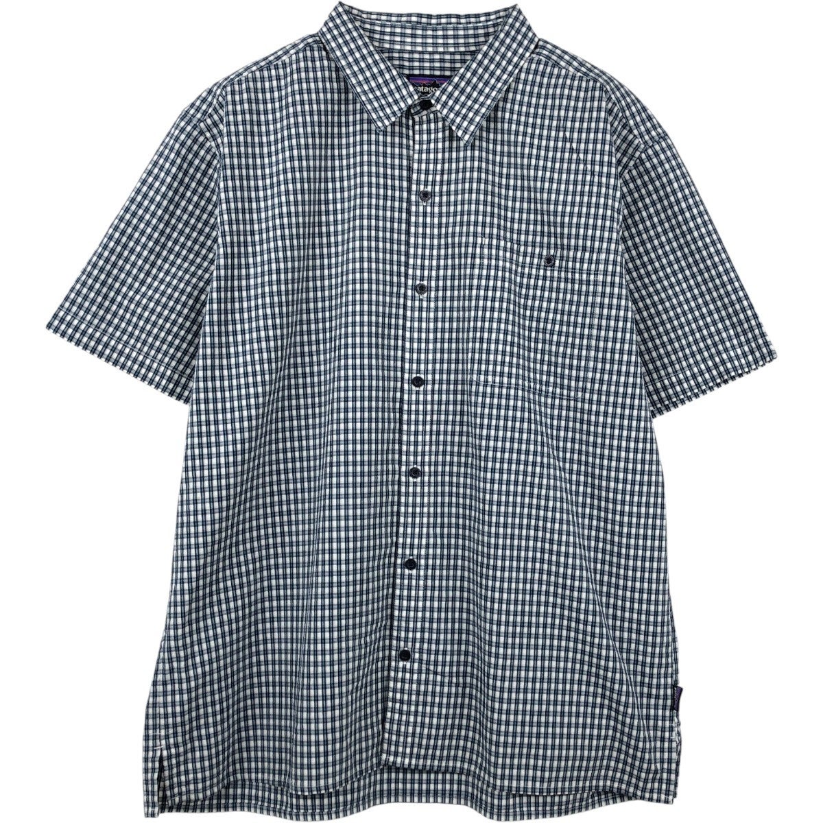 古着 パタゴニア patagonia MIGRATION HEMp SHIRT 53136S0 総柄 半袖