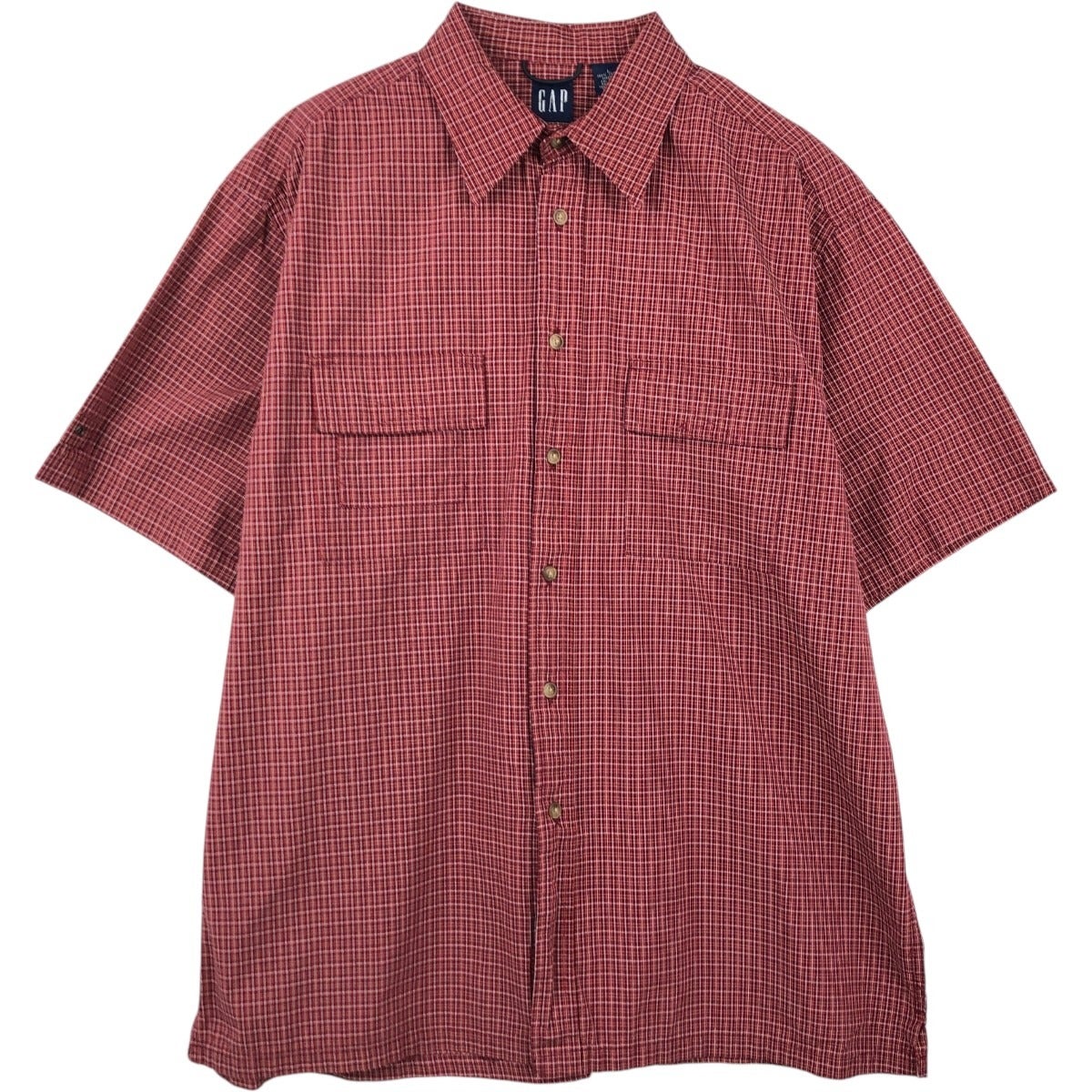 古着 90年代 ギャップ GAP オールドギャップ 半袖 オープンカラー
