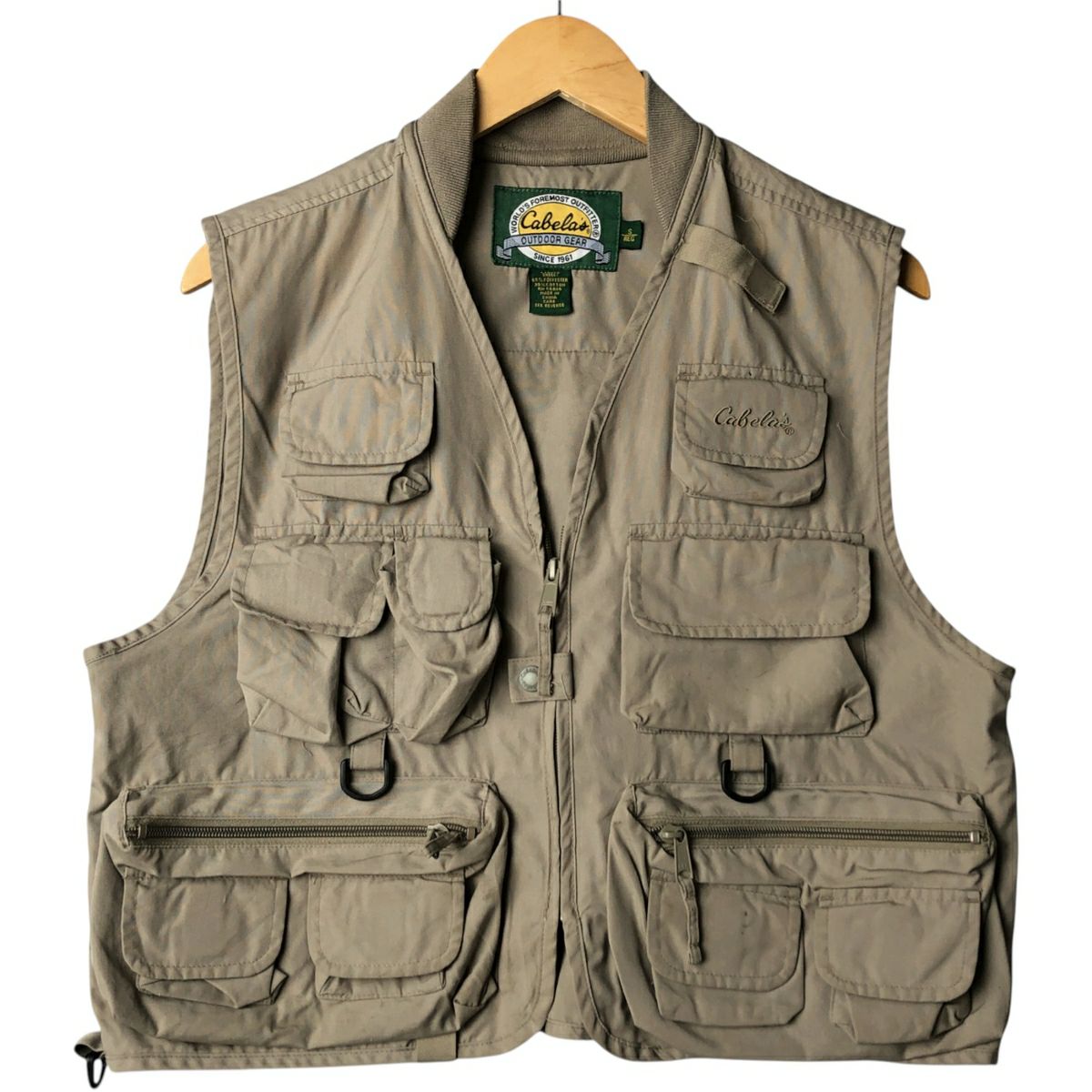 古着 カベラス Cabelas 中綿入り ダックベスト レディースM相当/eaa597310 古着 カベラス Cabelas 中綿入り ダックベスト レディースM相当