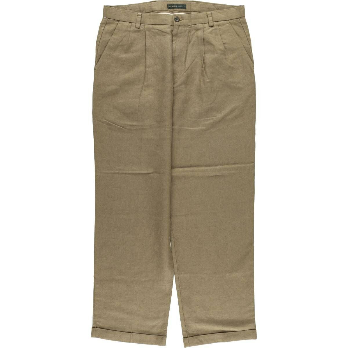 古着 00年代 ドッカーズ DOCKERS PREMIUM PLEATED RELAXED FIT