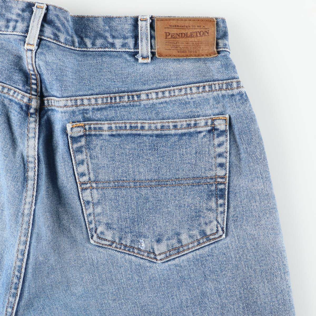古着 ペンドルトン PENDLETON テーパードデニムパンツ カナダ製 メンズ