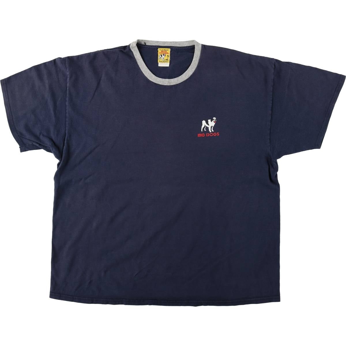 古着 90年代 T.S.F.ORIGINALS 魚柄 アニマルTシャツ USA製 メンズXXL
