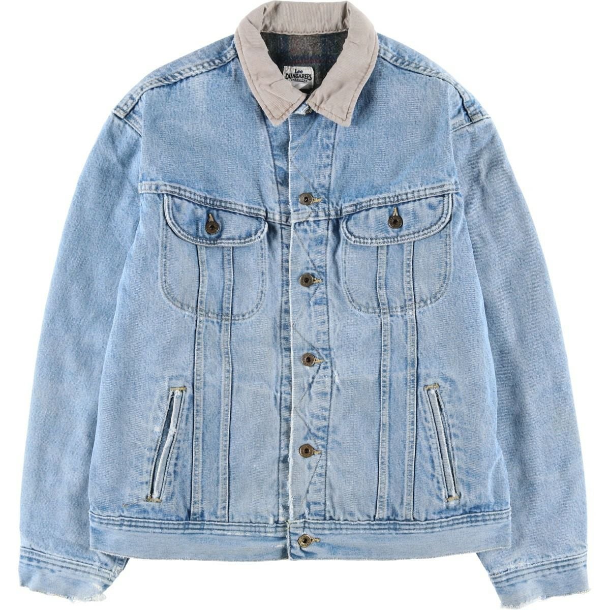 古着 80年代 リー Lee デニムジャケット Gジャン メンズM相当