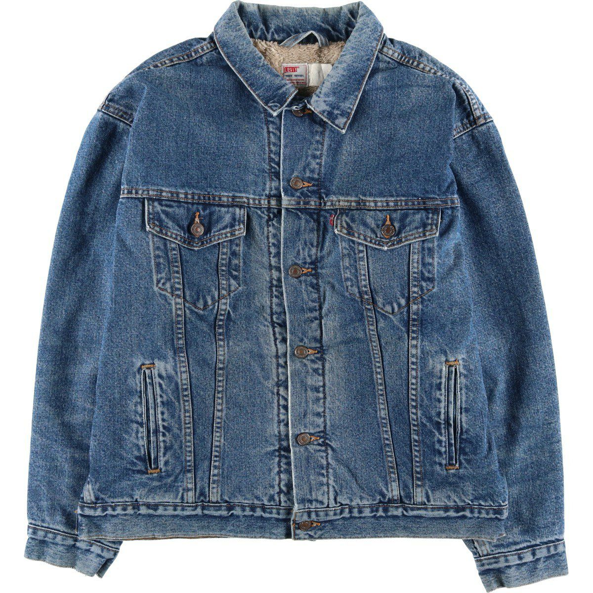 リーバイス　古着　Gジャン　2nd ヴィンテージ 古着 リーバイス Levis TWO-HORSE 中綿入り デニムジャケット Gジャン