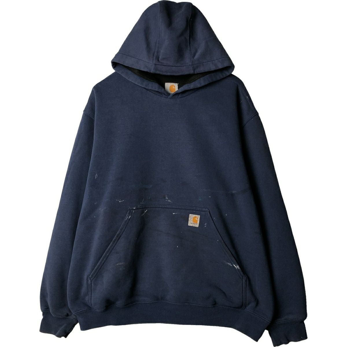 古着 カーハート Carhartt スウェットプルオーバーパーカー メキシコ製
