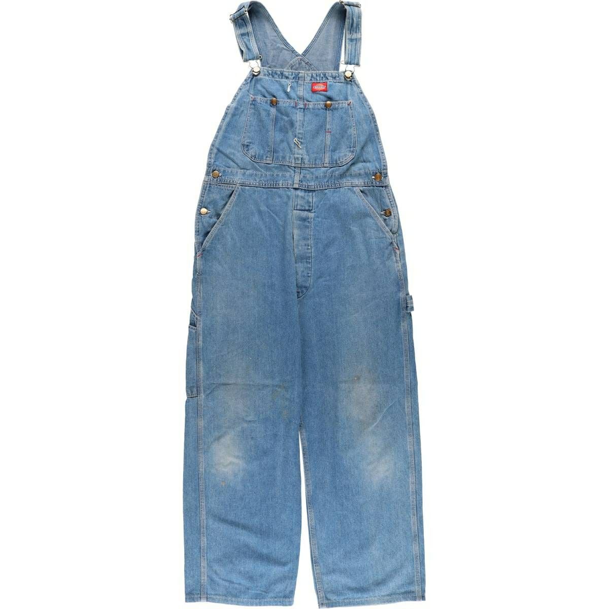 古着 90年代 ディッキーズ Dickies デニムペインターパンツ メンズw31