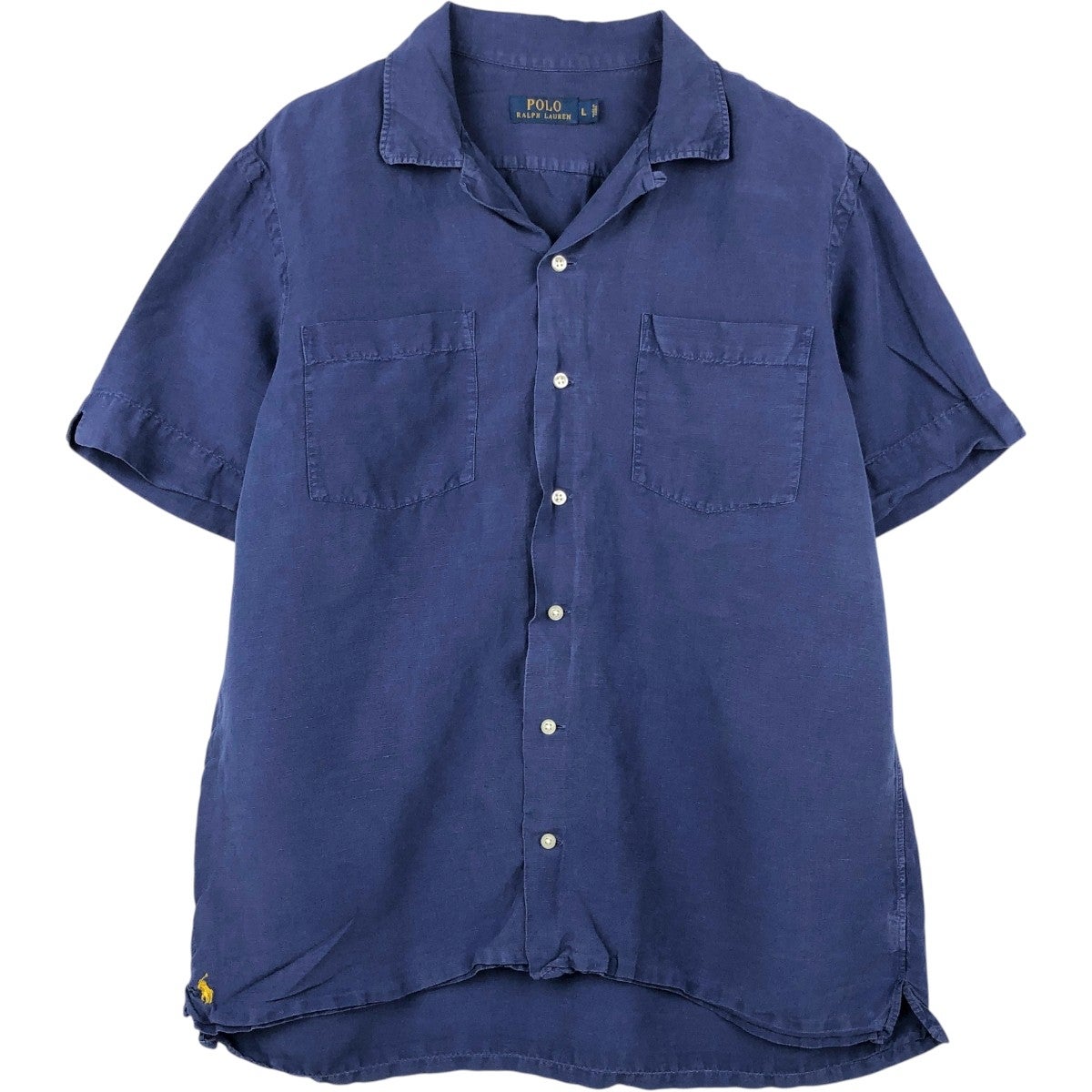 古着 ラルフローレン Ralph Lauren POLO RALPH LAUREN 半袖 オープン