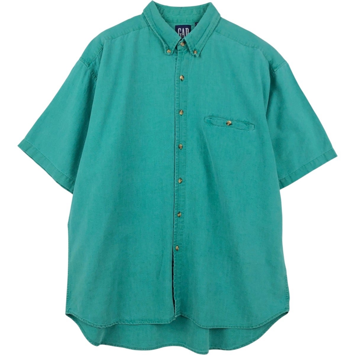 古着 90年代 ギャップ GAP オールドギャップ 半袖 コットン×リネン