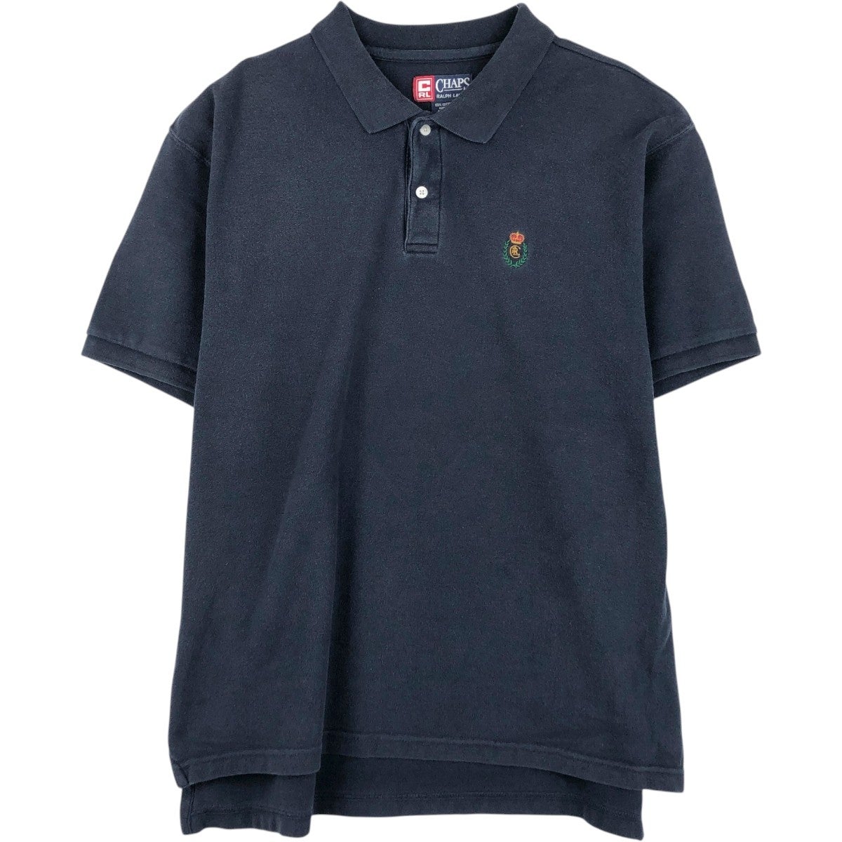 古着 ラルフローレン Ralph Lauren CHAPS チャップス 長袖 ポロシャツ