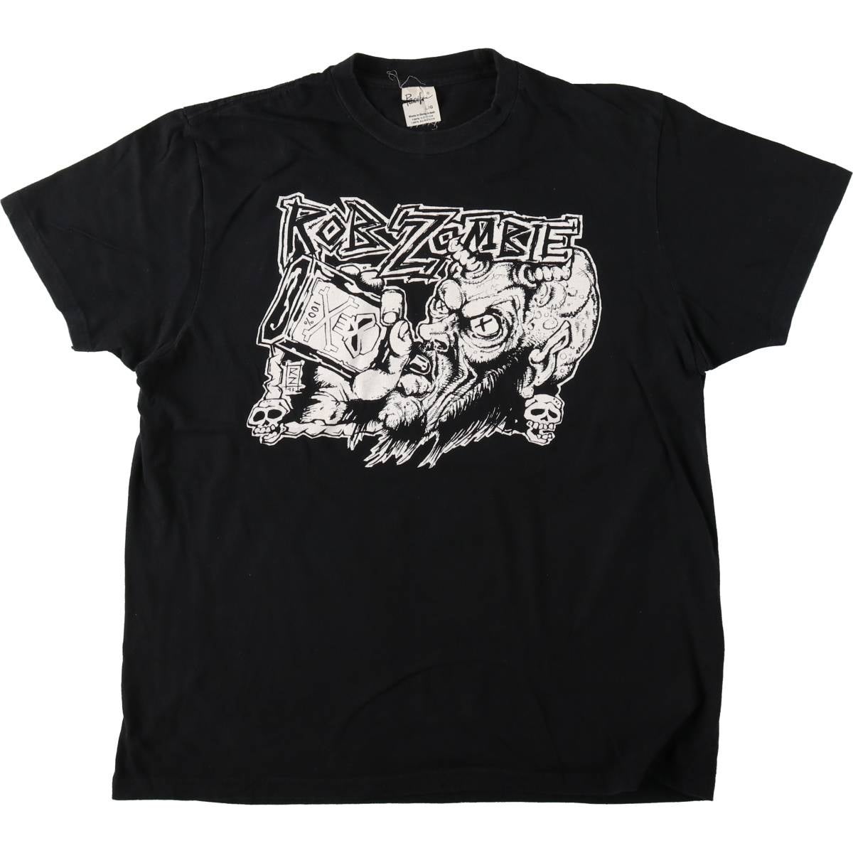 古着 トルテックス TURTEX ROB ZOMBIE ロブゾンビ バンドTシャツ バンT