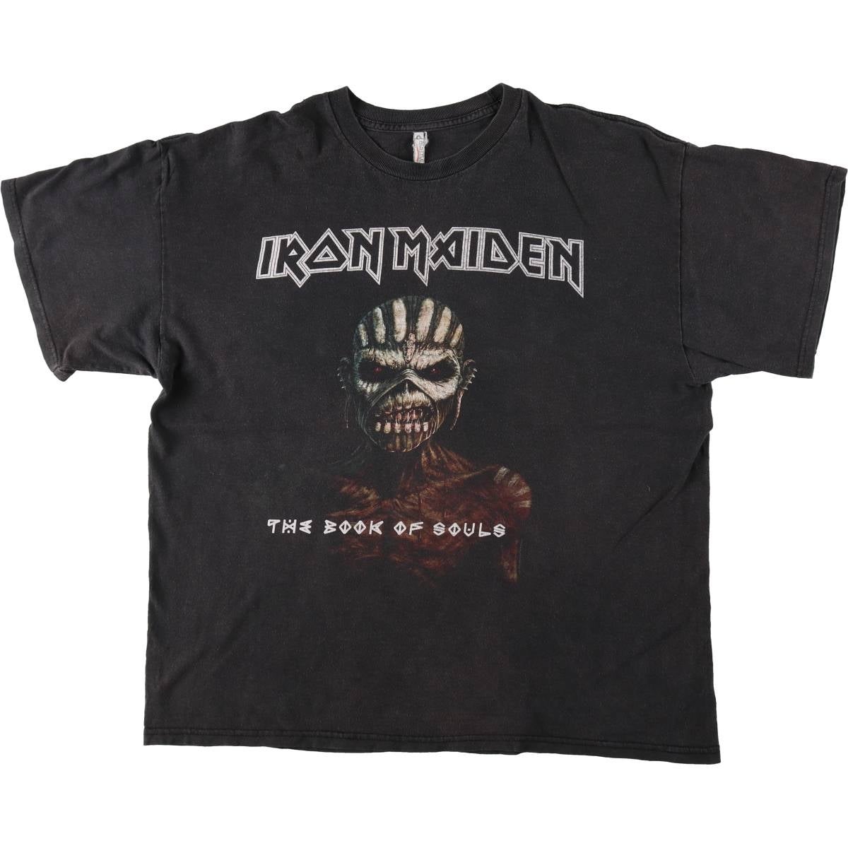 古着 IRON MAIDEN アイアンメイデン バンドTシャツ バンT メンズXL相当