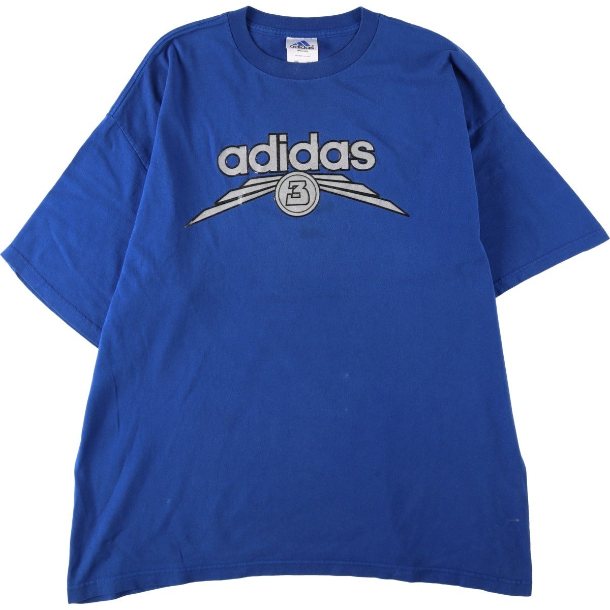 古着 90～00年代 アディダス adidas ロングTシャツ ロンT USA製 メンズ