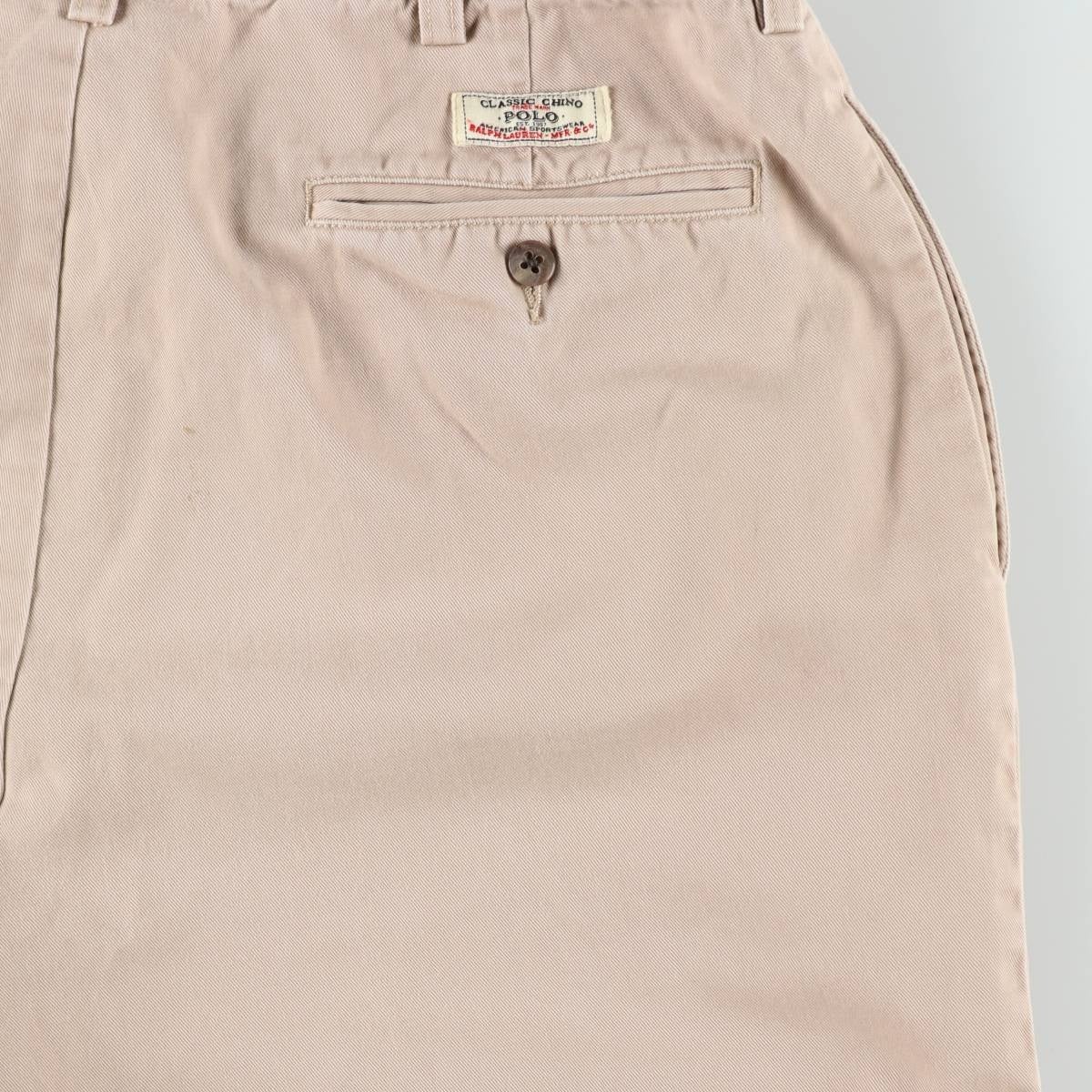古着 ラルフローレン Ralph Lauren POLO by Ralph Lauren ANDREW SHORT ツータック チノショーツ ショートパンツ メンズw34相当/eaa660206 古着 ラルフローレン Ralph Lauren POLO by Ralph Lauren ANDREW SHORT