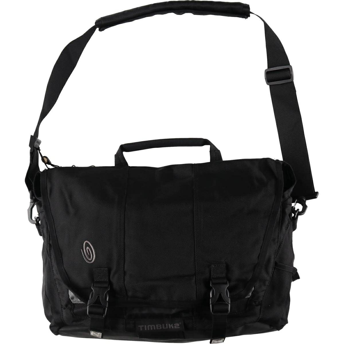 旧タグ　TIMBUK2 ティンバックツー メッセンジャーバッグ　黒 古着 ティンバックツー TIMBUK2 メッセンジャーバッグ USA製