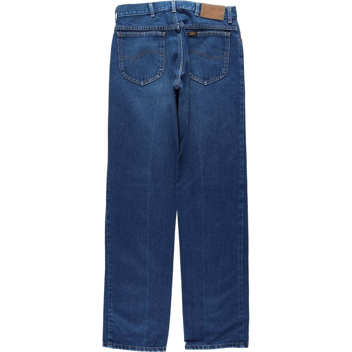 Lee Riders ヴィンテージダークブルー ストレートデニム 古着 80～90年代 リー Lee RIDERS ライダース ストレートデニムパンツ
