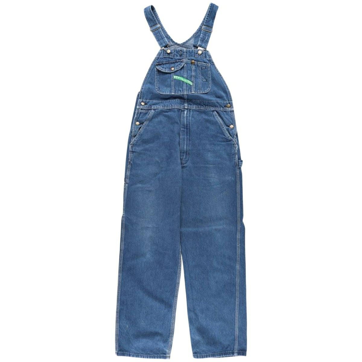 古着 90年代 キー Key デニムオーバーオール メキシコ製 メンズw39相当
