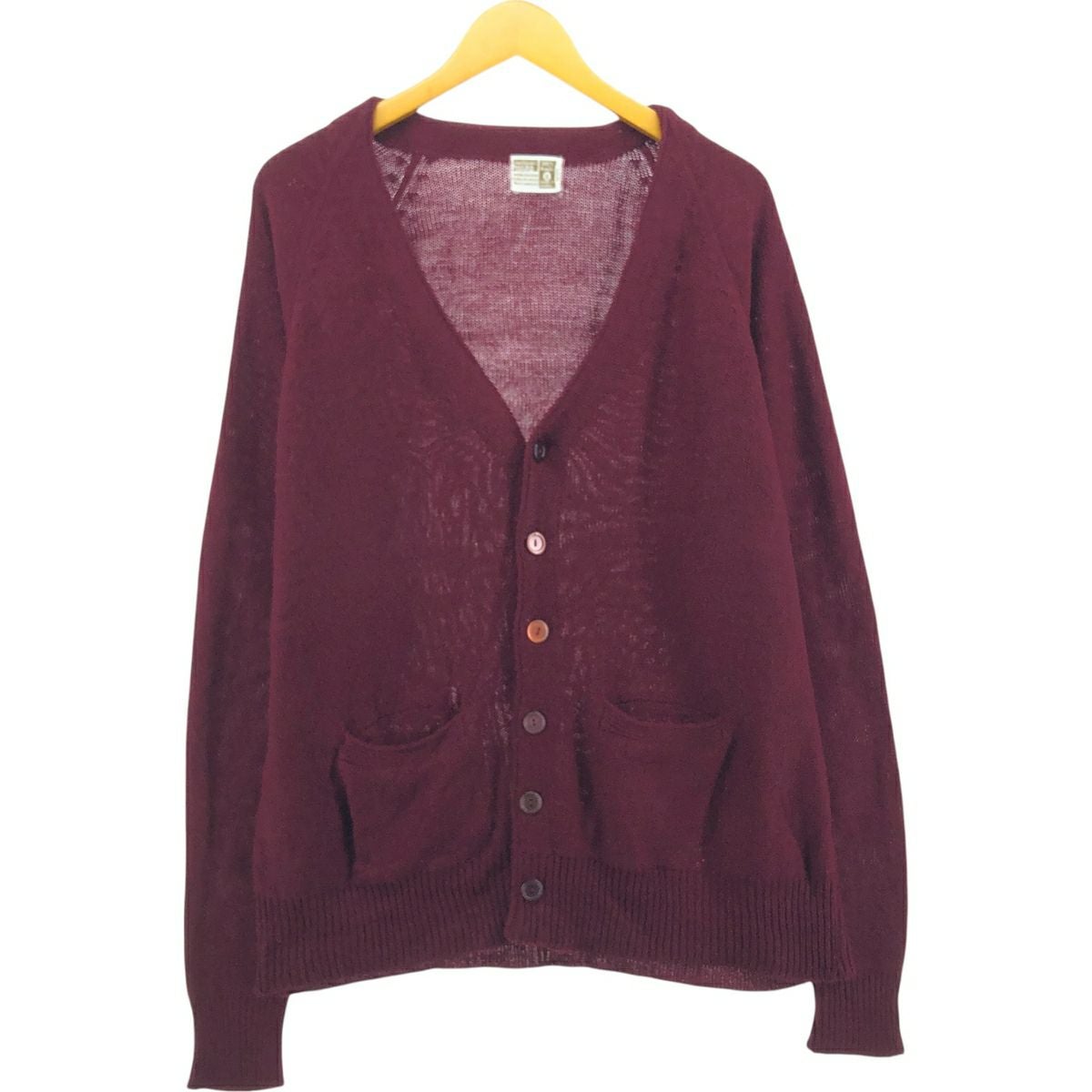 古着 60～70年代 シアーズ Sears SPORTSWEAR ケーブル編み アクリル