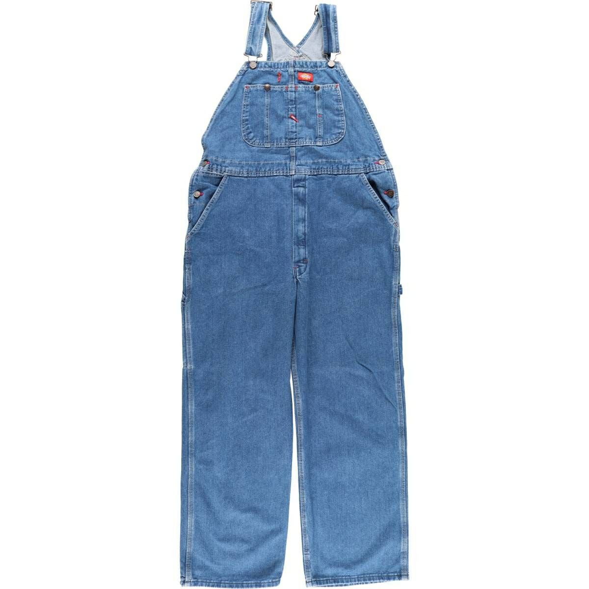 古着 90年代～ ディッキーズ Dickies デニムオーバーオール メンズw39