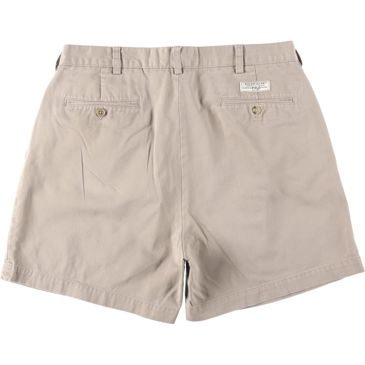 古着 ラルフローレン Ralph Lauren Polo by Ralph Lauren ANDREW SHORT ツータック チノショーツ ショートパンツ メンズw35相当/eaa660219 古着 ラルフローレン Ralph Lauren Polo by Ralph Lauren ANDREW SHORT