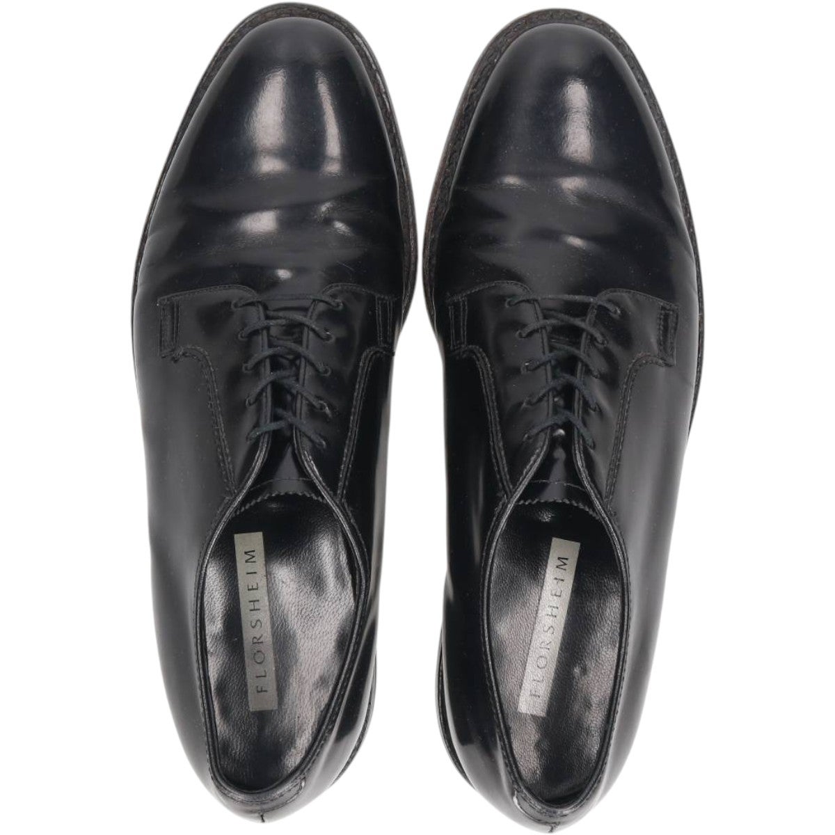 古着 フローシャイム Florsheim Uチップシューズ USA製 9 1/2D メンズ
