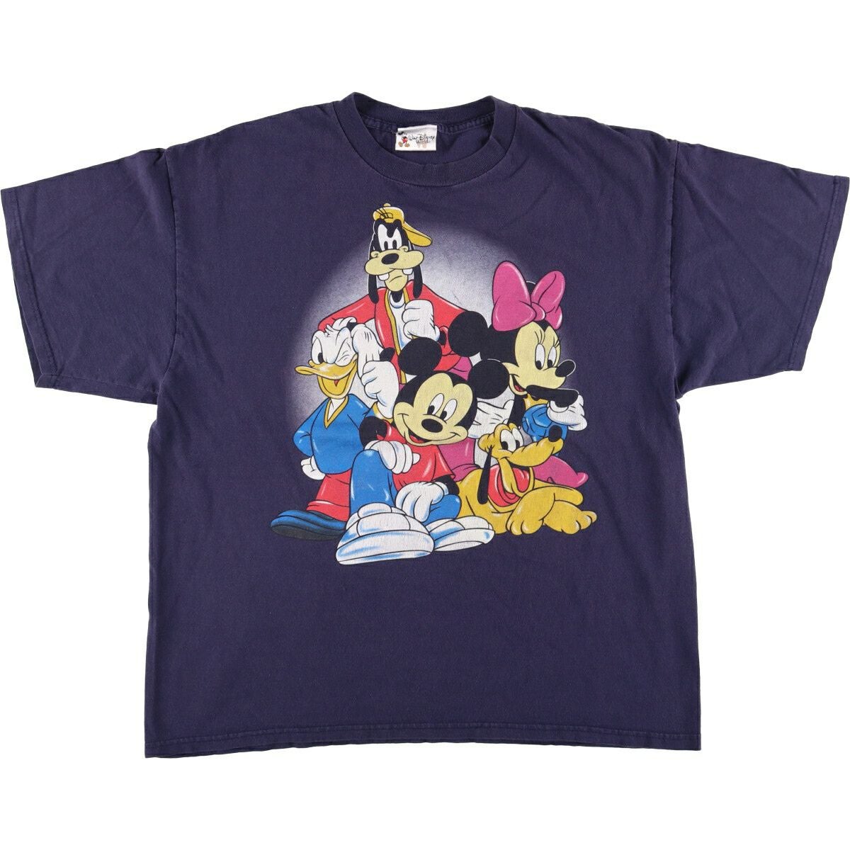 古着 DISNEY ディズニー キャラクタープリントTシャツ メンズXL相当