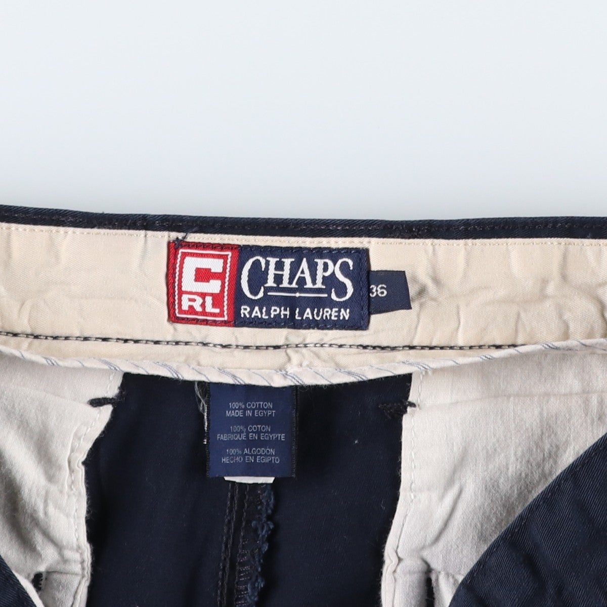 古着 ラルフローレン Ralph Lauren CHAPS チャップス ツータック チノショーツ ショートパンツ メンズw35相当/eaa660208 古着 ラルフローレン Ralph Lauren CHAPS チャップス ツータック チノ