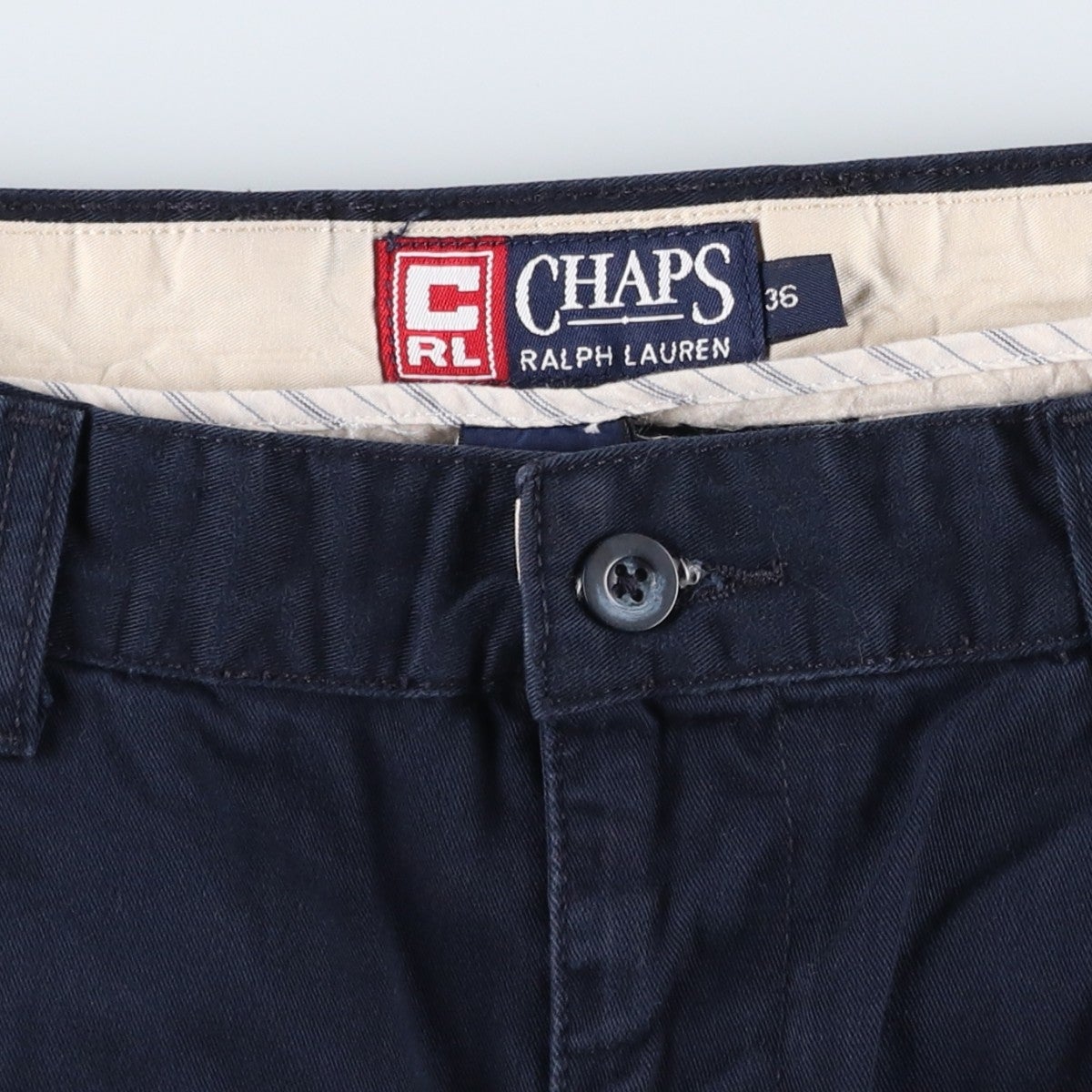 古着 ラルフローレン Ralph Lauren CHAPS チャップス ツータック チノ