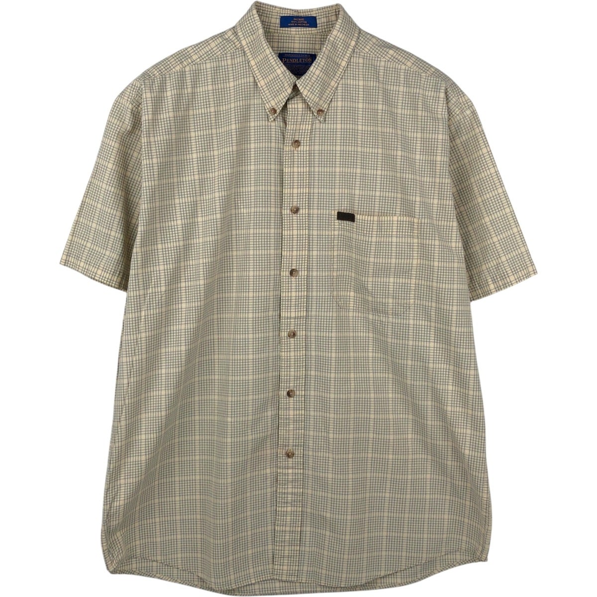 古着 ペンドルトン PENDLETON ボタンダウン ウールシャツ メンズL相当