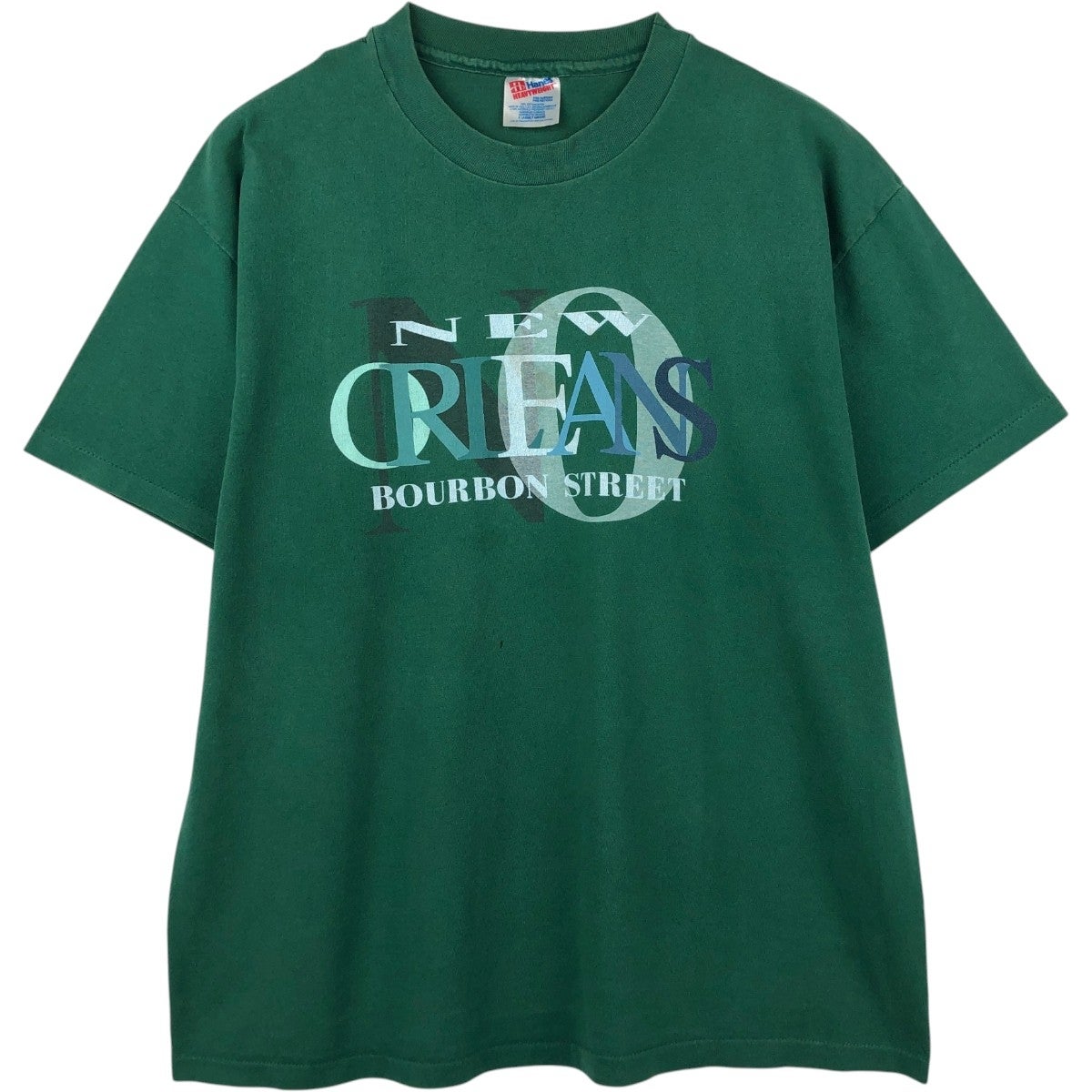 古着 90年代 ヘインズ Hanes HEAVYWEIGHT アートTシャツ メンズXL相当