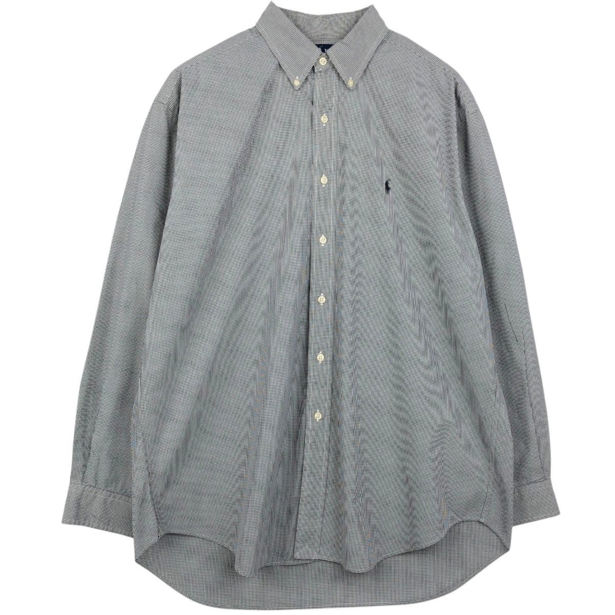 古着 ラルフローレン Ralph Lauren BLAKE 長袖 ボタンダウンチェック