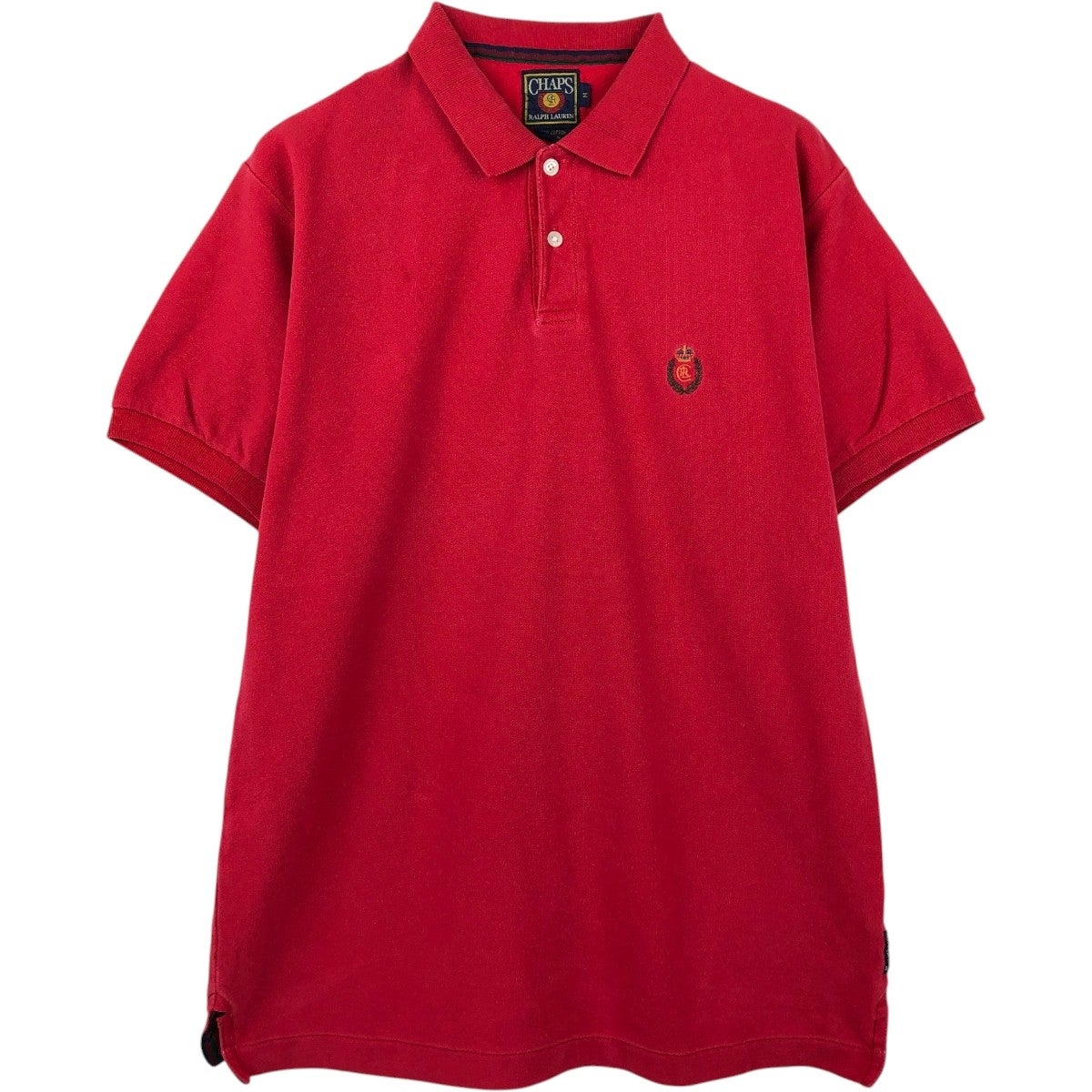 古着 ラルフローレン Ralph Lauren CHAPS チャップス 長袖 ポロシャツ