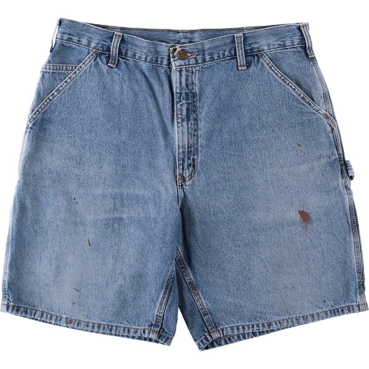 古着 カーハート Carhartt DUNGAREE BERMUDA デニムペインターショーツ