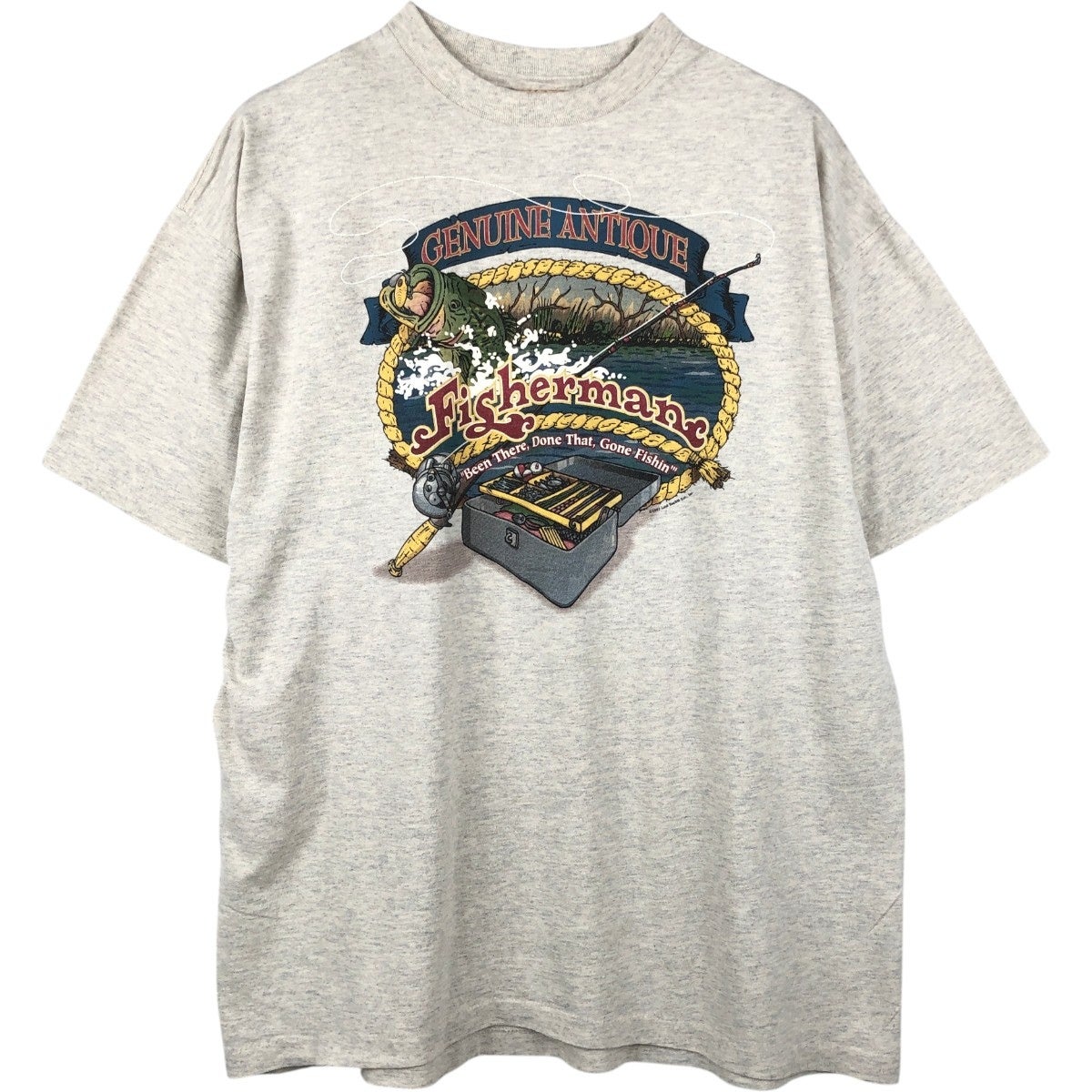 古着 90年代 Rel e vant products ボタニカル柄 プリントTシャツ USA製