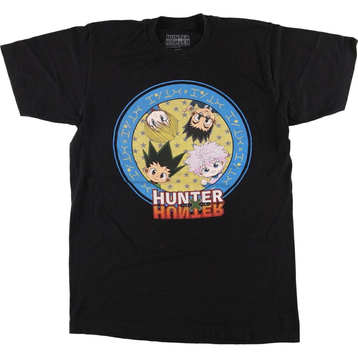 古着 HUNTER×HUNTER ハンターハンター アニメ キャラクタープリントT