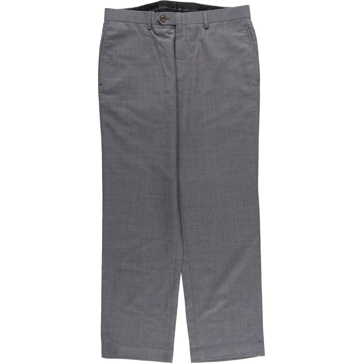 ラルフローレン ウールパンツ　グレー　サイズ82 日本製 古着 ラルフローレン Ralph Lauren LAUREN ローレン ツータック ウール