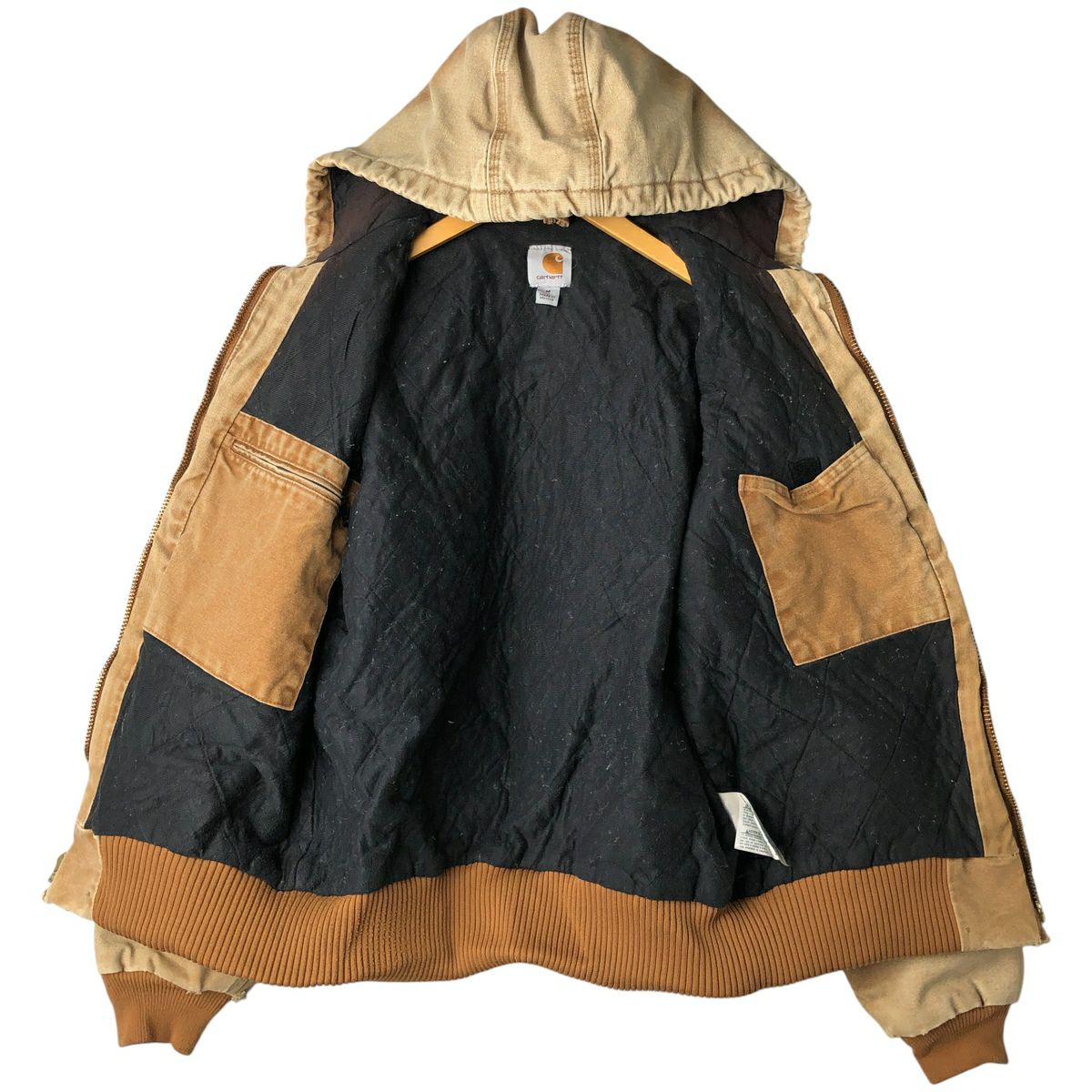 古着 カーハート Carhartt アクティブジャケット 中綿入り ダック
