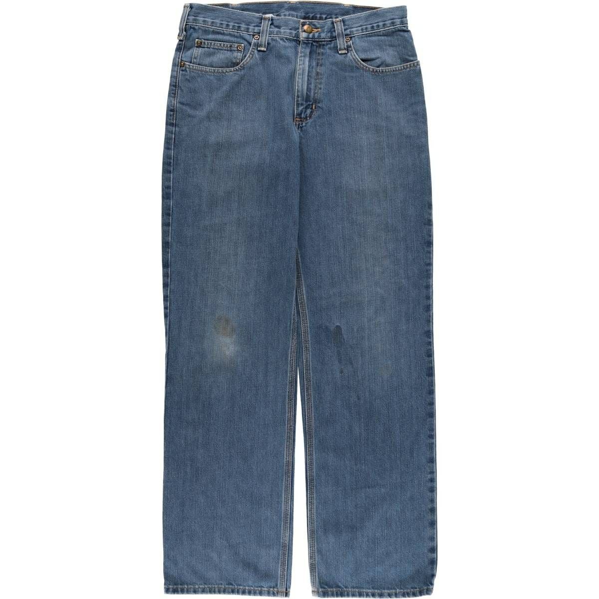 古着 カーハート Carhartt ストレートデニムパンツ メンズw35相当