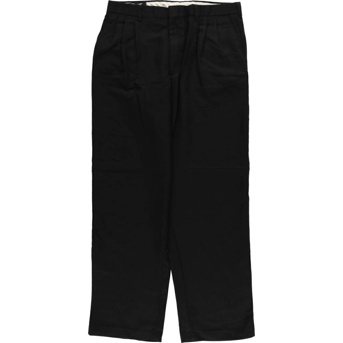 古着 80～90年代 CITY STREETS スリータック スラックスパンツ メンズ