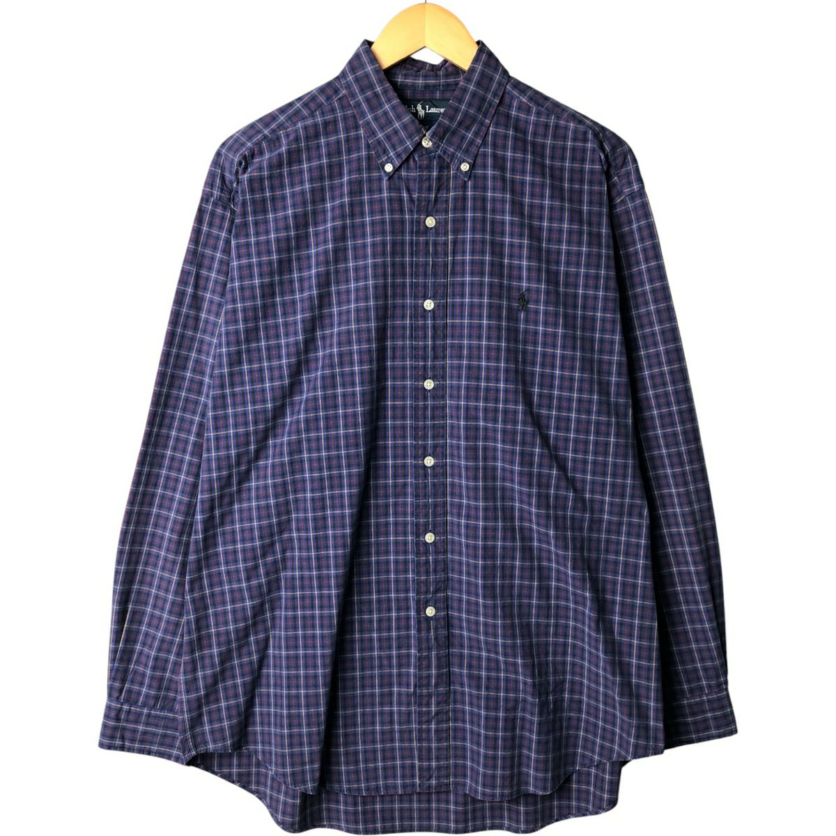 古着 ラルフローレン Ralph Lauren BLAKE タータンチェック 長袖