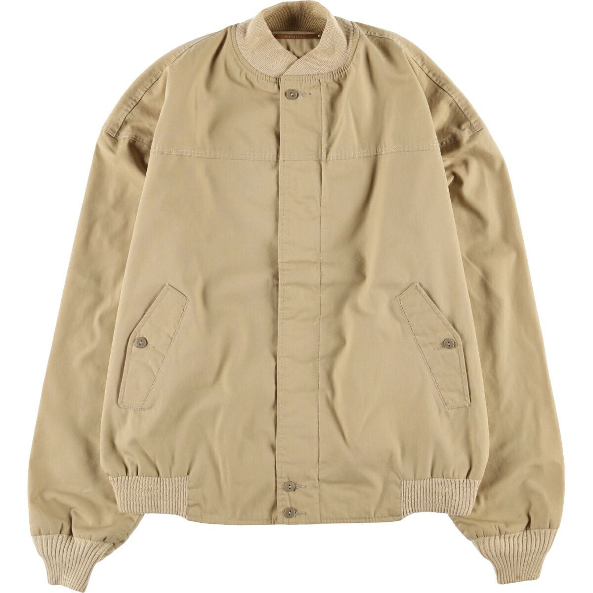 60s 70s 希少タグ Champion カップショルダー ダービージャケット 70's Sears Cup Shoulder Jacket L / シアーズ カップショルダー