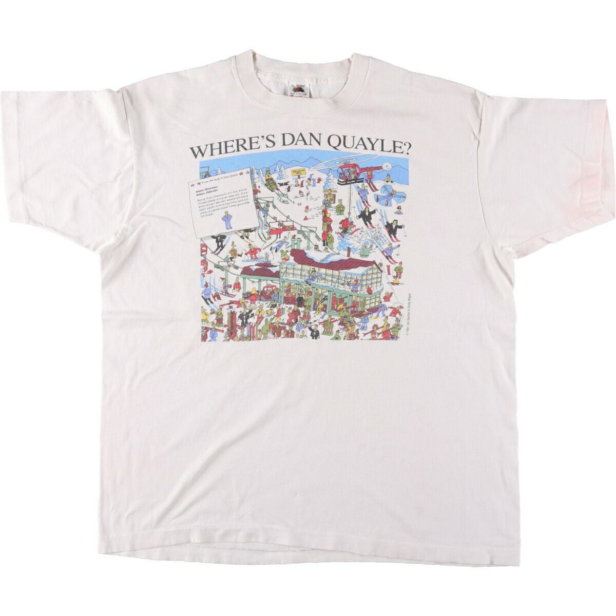 古着 90年代 フルーツオブザルーム FRUIT OF THE LOOM パロディ