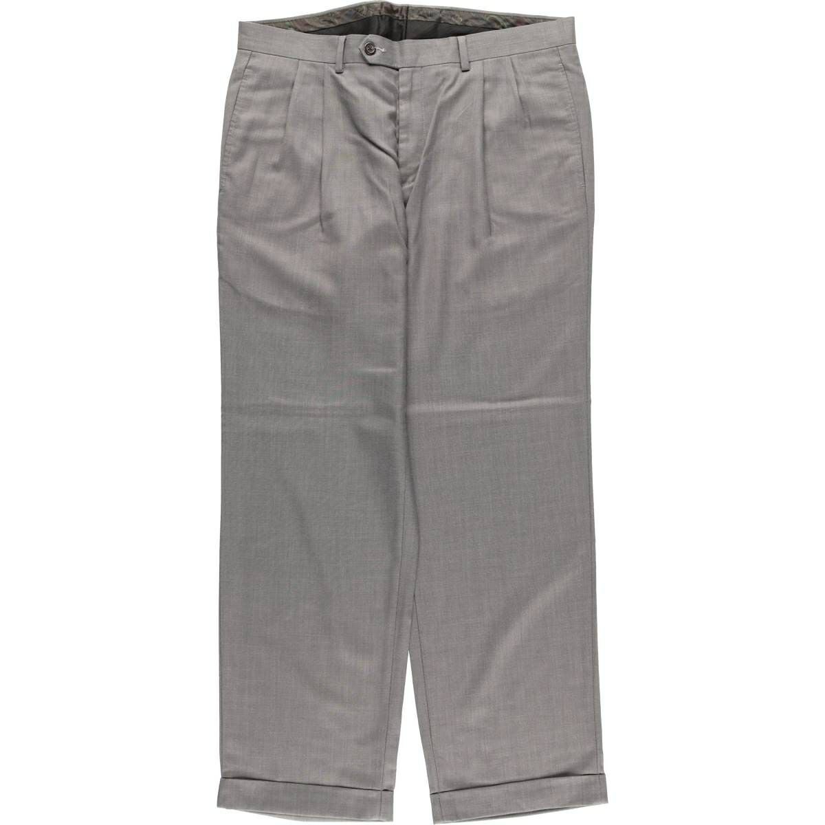 古着 ラルフローレン Ralph Lauren LAUREN ローレン ツータック ウール