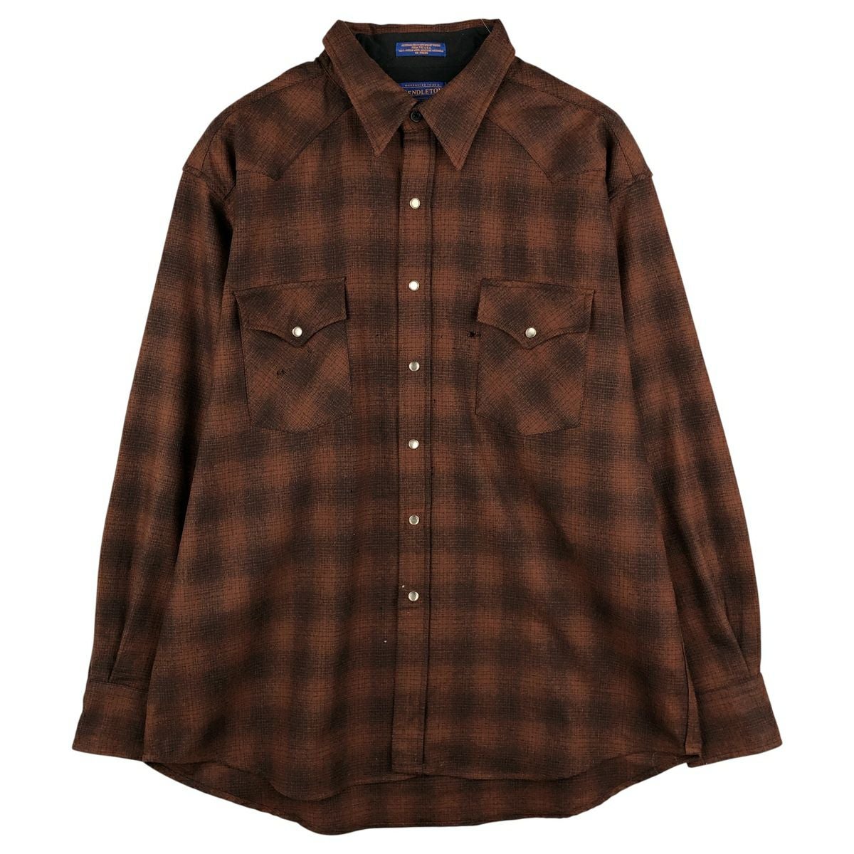 古着 ペンドルトン PENDLETON MASON オンブレチェック 長袖 フランネル